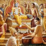 Krishna und Narada Muni