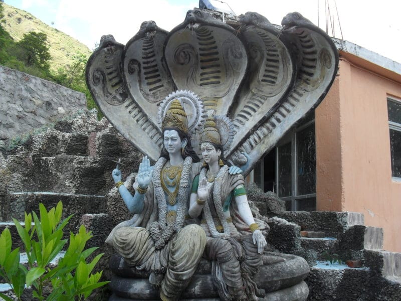 Lakshmi und Vishnu