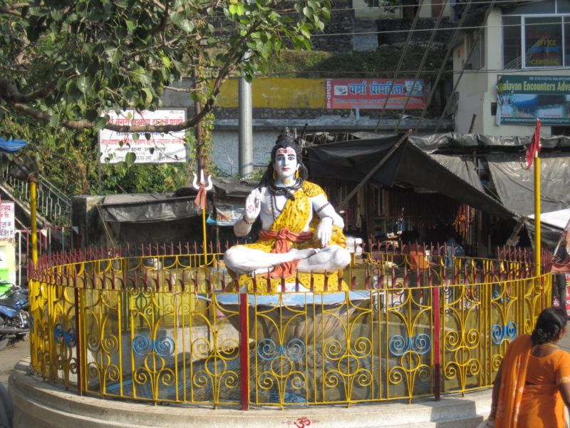 Shiva am Lakshmanjhula in Rishikesh